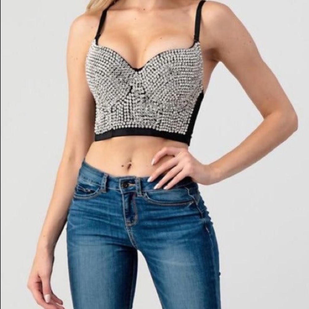 Rhinestone Corset Size 34B